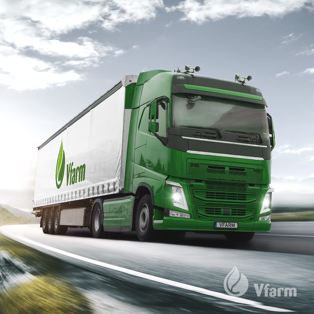 Vfarm sėklinių bulvių ūkio transportas