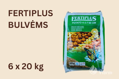 Rinkinys 6 arams EKOLOGINIAM auginimui (bulvių veislės ir trąšos)